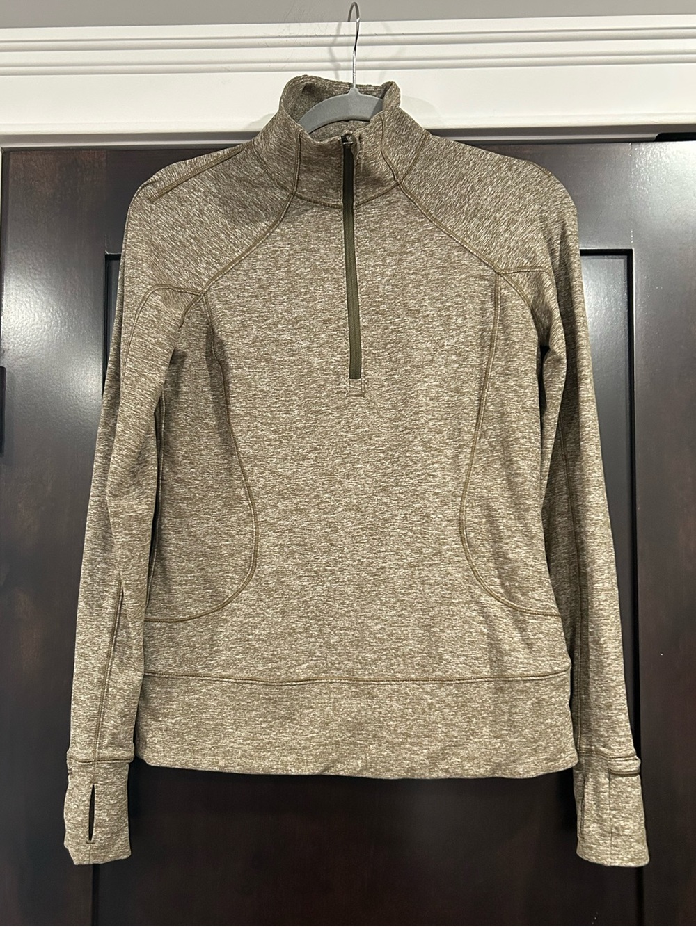 Lululemon Size 6 Rush Hour 1/2 Zip Pullover Top